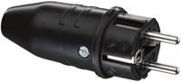 1375641 brennenstuhl French Mains Plug & Socket, 16A Black, Cable Mount, 250 V