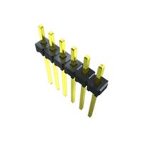 mtmm-102-05-t-s-295 Samtec MTMM Series Vertical Through Hole Pin Header, 4 Contact(s), 2 mm Pitch, 2 Row, Unshrouded