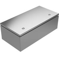 213-4081 RS PRO 304 Stainless Steel Wall Box, IP66, IP69, 600 mm x 300 mm