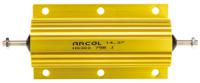 hs300-75r-j Arcol, 75Ω 300W Wire Wound Chassis Mount Resistor HS300 75R J ±5%