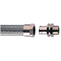 7tca296010r0074-s20m20b Adaptaflex Swivel, Conduit Fitting, 20mm Nominal Size, M20, Brass, Silver IP40 rating