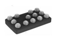 ocvpb21-13f6 STMicroelectronics OCVPB21-13F6, Dual-Element Uni-Directional ESD Protection Diode, 13-Pin WLCSP