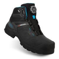 6736345 Heckel MACSOLE® ADVENTURE 3.0 Black, Blue Composite Toe Capped Men's Ankle Safety Boots, UK 10.5, EU 45
