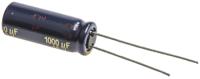 eeufc1a102l Panasonic 1000μF Aluminium Electrolytic Capacitor 10V dc, Radial, Through Hole - EEUFC1A102L