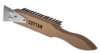 207-6548 Cottam 37mm Steel Wire Brush, For Engineering, General Cleaning, Rust Remover