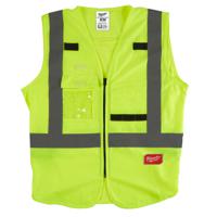 4932471889 Milwaukee Yellow Hi Vis Vest, S/M