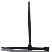 112-00203-lph175-pa66-bk HellermannTyton Cable Tie, 175mm x 9 mm, Black Polyamide 6.6 (PA66), Pk-100