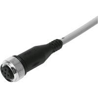 sim-m12-5gd-5-pu Festo SIM Series Connecting Cable, 0 → 60 V