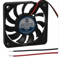 144-4122 RS PRO Axial Fan, 12 V dc, DC Operation, 35.7m³/h, 3W, 250mA Max, 60 x 60 x 10mm