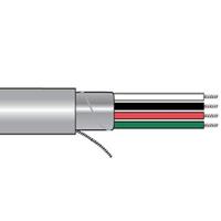 2461c-bk005 Alpha Wire Alpha Essentials Communication & Control Series Twisted Pair Cable, 2 Cores, 0.456 mm2, Screened, 22, 100ft,