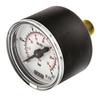 7833500 WIKA Analogue Pressure Gauge 2.5bar Back Entry 40mm Outside Diameter