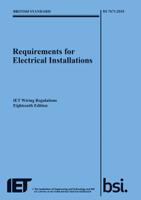 978-1-78561-170-4 Requirements for Electrical Installations, 18th edition by The IET
