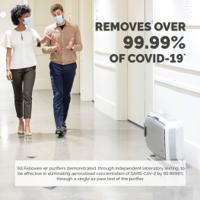 9574001 Fellowes HEPA Air Purifier, 55m², 31 dB, 36 dB, 40 dB, 47 dB, 55 dB