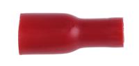 208-2464 RS PRO Red Insulated Female Spade Connector, Double Crimp, 4.8 x 0.8mm Tab Size, 0.5mm² to 1.5mm²