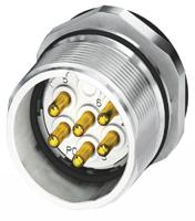 1619864 Phoenix Contact Circular Connector, 12 Contacts, Bulkhead Mount, M23 Connector, Plug, Male, IP67, CA Series