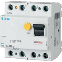 236776-pxf-404003-a Eaton PXF-A RCCB, 40A, 3+N Pole, 30mA, Type A, 400V ac