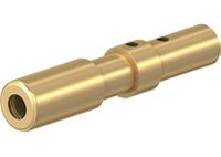 330153 Staubli Female 5 A, 8 A, 10 A Crimp Contact Maximum Wire Size 0.5 mm², 0.75 mm², 1 mm², 1.5 mm² for use with CT-E1
