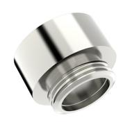 52104458 Lapp Cable Gland Adaptor, M32 Exterior Thread, M40 Interior Thread, Nickel Plated Brass, SKINDICHT Series