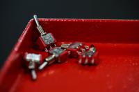 448-0747 RS PRO Toggle Switch, Panel Mount, On-On, SPDT, Solder Terminal