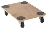 909-7038 RS PRO Wood Dolly, 240kg Load, 450mm W x 680mm L x 115mm H