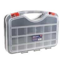 851-7515 RS PRO 42 Cell Clear PP, Adjustable Compartment Box, 95mm x 420mm x 300mm