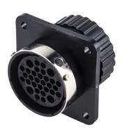 tn0s24-0420s1l-192900-0030 ITT Cannon Circular Connector, 24 Contacts, Panel, Standard Connector, Socket, Female, IP67, Trident Neptune Series