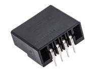 1-178294-2 TE Connectivity Dynamic 3000 Series Right Angle Through Hole PCB Header, 4 Contact(s), 3.81 mm Pitch, 1 Row, Shrouded