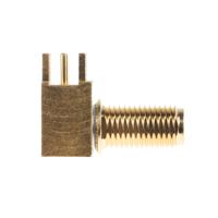 142-0701-501 Cinch SMA Series, Jack PCB Mount SMA Connector, 50Ω, Solder Termination, Right Angle Body