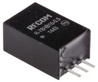 r-78hb15-05 Recom Switching Regulator, Through Hole, 15V dc Output Voltage, 20 → 72V dc Input Voltage, 500mA Output Current,
