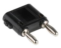 mdp-s-0 Fluke Black Male Banana Plug, Screw Termination, 15A, 5000V, Nickel Plating