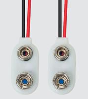 489-021a RS PRO 9V PP3 Battery Clip, Press Stud Contact