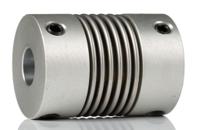 550454242 Huco Bellows Coupling, 45mm Outside Diameter, 16mm Bore, 19.5mm Length Coupler