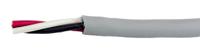 78123-sl005 Alpha Wire Ecogen Ecocable Mini Control Cable, 3 Cores, 0.24 mm² 24 AWG, Screened, 30 m, Grey Modified Polyphenylene