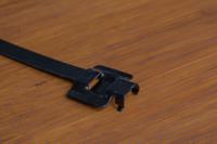 547-4406 RS PRO Cable Tie, Releasable, 450mm x 10 mm, Metallic 316 Stainless Steel, Pk-100