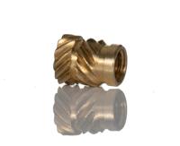 204-0616 RS PRO, M3 Brass Threaded Insert, 4.6mm diameter 4mm Depth 5.7mm