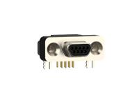 581-m09-113l462 Norcomp 581 9 Way Right Angle Panel Mount D-sub Connector Plug, 1.27mm Pitch