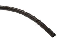 161-44100-sbpav04-pa6v0-bk HellermannTyton Spiral Wrap, I.D 4mm, 20mm PA 6 nylon SBPAV0 Series