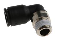 3109-10-13 Legris LF3000 Series Elbow Threaded Adaptor, R 1/4 Male to Push In 10 mm, Threaded-to-Tube Connection Style