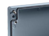 9119210 Rittal GA Series Die Cast Aluminium Wall Box, IP66, 230 mm x 330 mm x 181mm