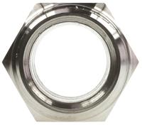 1821-21-21 Legris Stainless Steel Pipe Fitting, Straight Hexagon Coupler, Male R 1/2in x Male R 1/2in