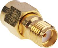 smaf-rsmaf-3gt50g-50 Amphenol RF Straight 50Ω RF Adapter SMA Socket to R-SMA Socket 18GHz