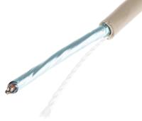 b953022-ge033 Alpha Wire ProTekt Series Data Cable, 2 Cores, 0.23 mm², Screened, 24 AWG, 100m, Screened Shield