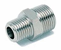 176-0994 RS PRO Brass Pipe Fitting, Straight Threaded Reducer, Male 3/4in to Male 1in