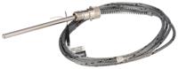 350-429 RS PRO Type J Thermocouple 100mm Length, 6mm Diameter, -50°C → 400°C