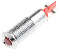 smcp06004 Signal Construct Red Panel Mount Indicator, 20 → 28V, 6mm Mounting Hole Size, Solder Tab Termination, IP67