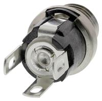 722a-rs Switchcraft DC Socket Rated At 5.0A, 12.0 V, Panel Mount, Silver