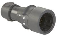pxp601022pcr0910 Bulgin Circular Connector, 22 Contacts, Cable, Standard Connector, Plug, Male, IP66, IP69K, IP68, Buccaneer 6000 Series