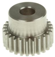 521-6755 RS PRO Stainless Steel 25 Teeth Spur Gear, 1 Module, 8mm Bore Diam, 25mm Pitch Diam, 20mm Hub Diam
