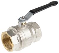 733-5198 RS PRO Nickel Plated Brass Full Bore, 2 Way, Ball Valve, Threaded, BSPP 2in, 40bar Operating Pressure