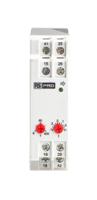 896-6844 RS PRO DIN Rail Mount Timer Relay, 24 → 240V ac/dc, 2-Contact, 0.6 → 600s, 1-Function, DPDT